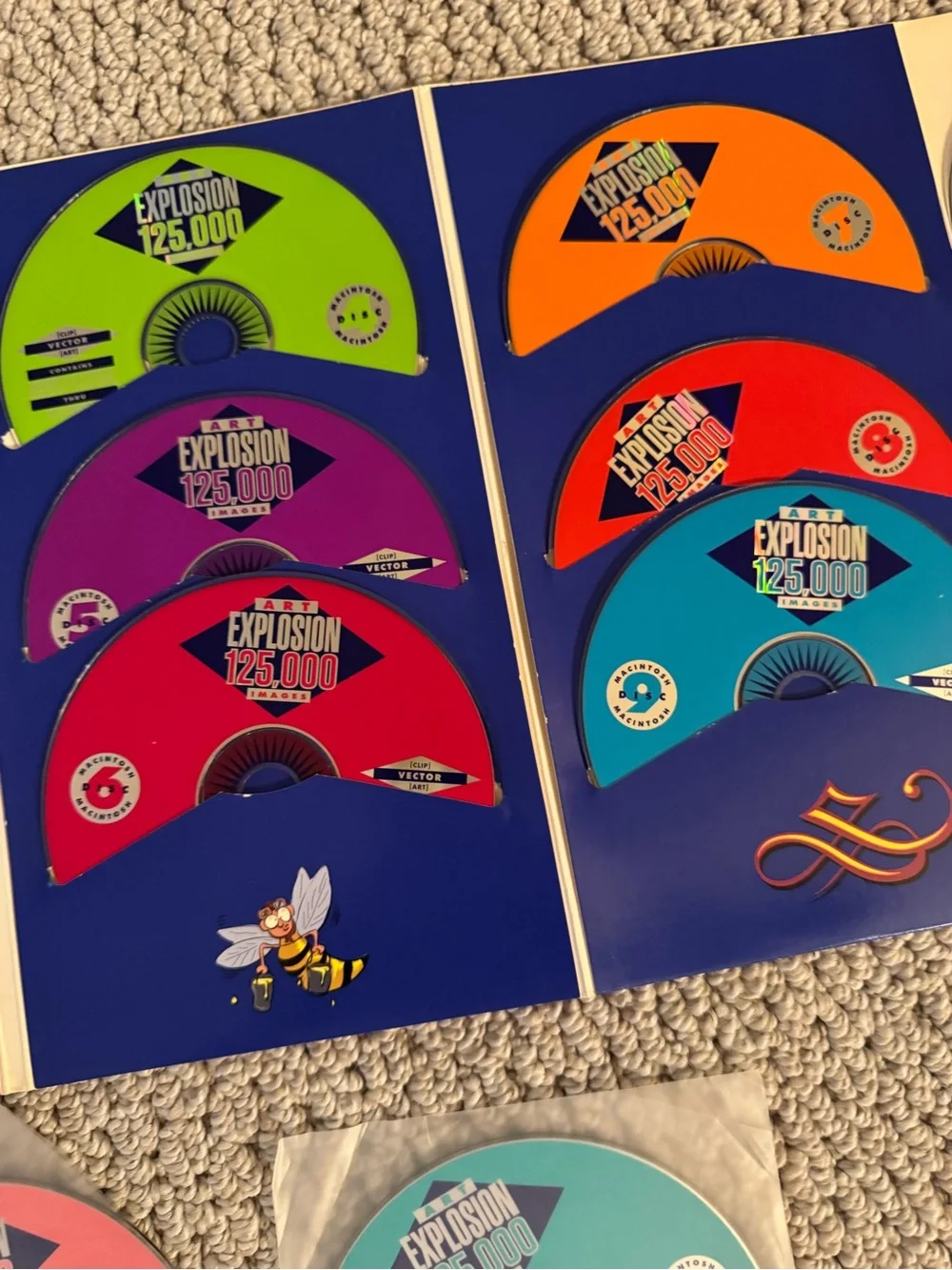 User Manual book & Clip Art Portfolio (13 CDs)